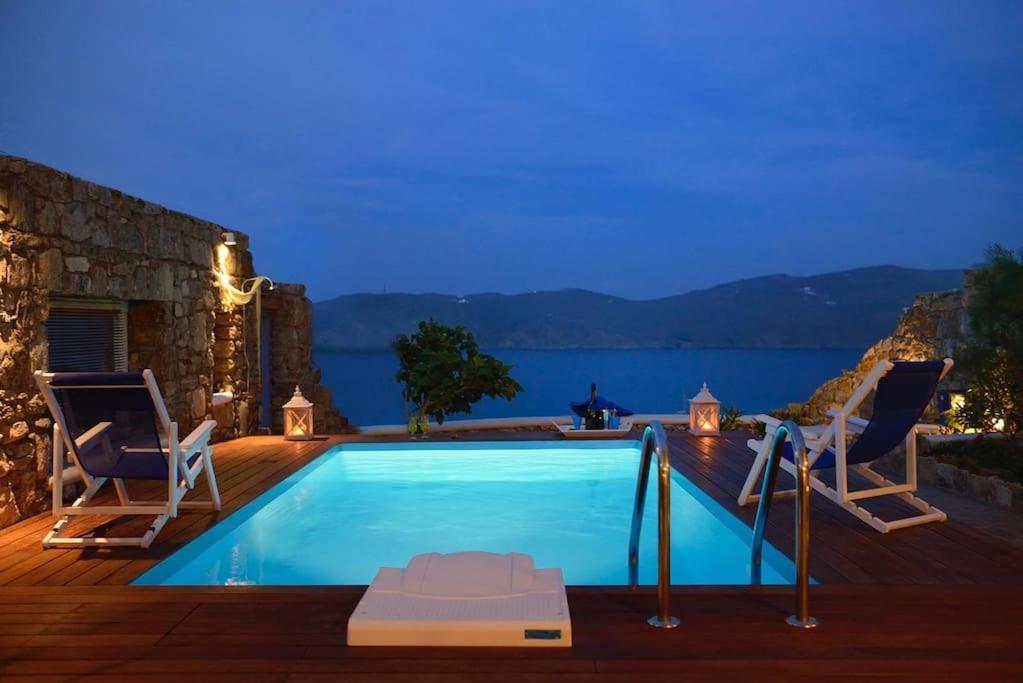 Allaya,Panormos Villa Private Pool Zewnętrze zdjęcie