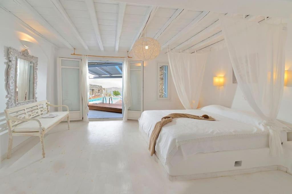 Allaya,Panormos Villa Private Pool Zewnętrze zdjęcie